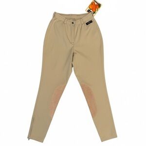KERRITS Vintage NWT Milano Riding Breeches Pant Taupe Sz M Equestrian Made in US
